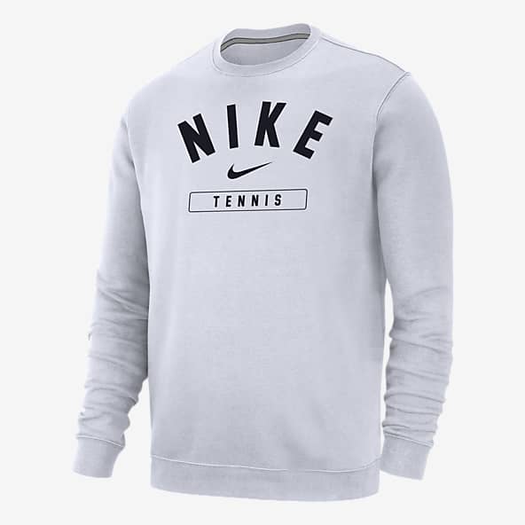 Mens White Hoodies Pullovers. Nike
